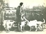 Ernest L Anderson & his dogs 001